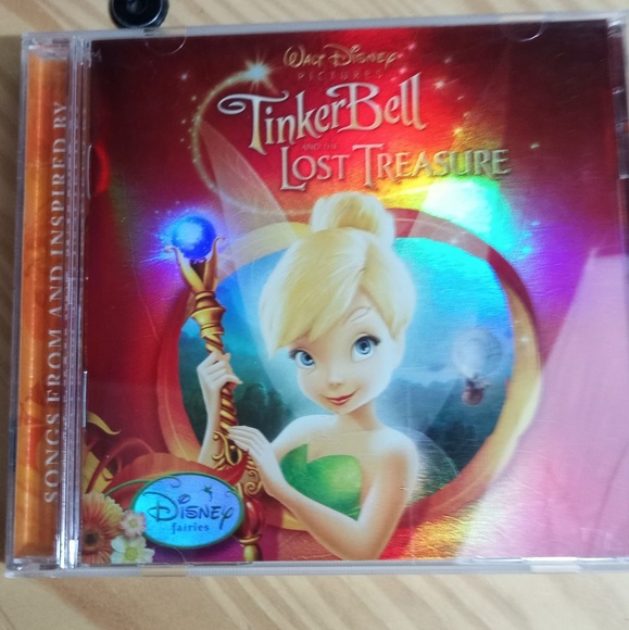 Tinker Bell Lost Treasure DVD and CD - Picture 3 of 7